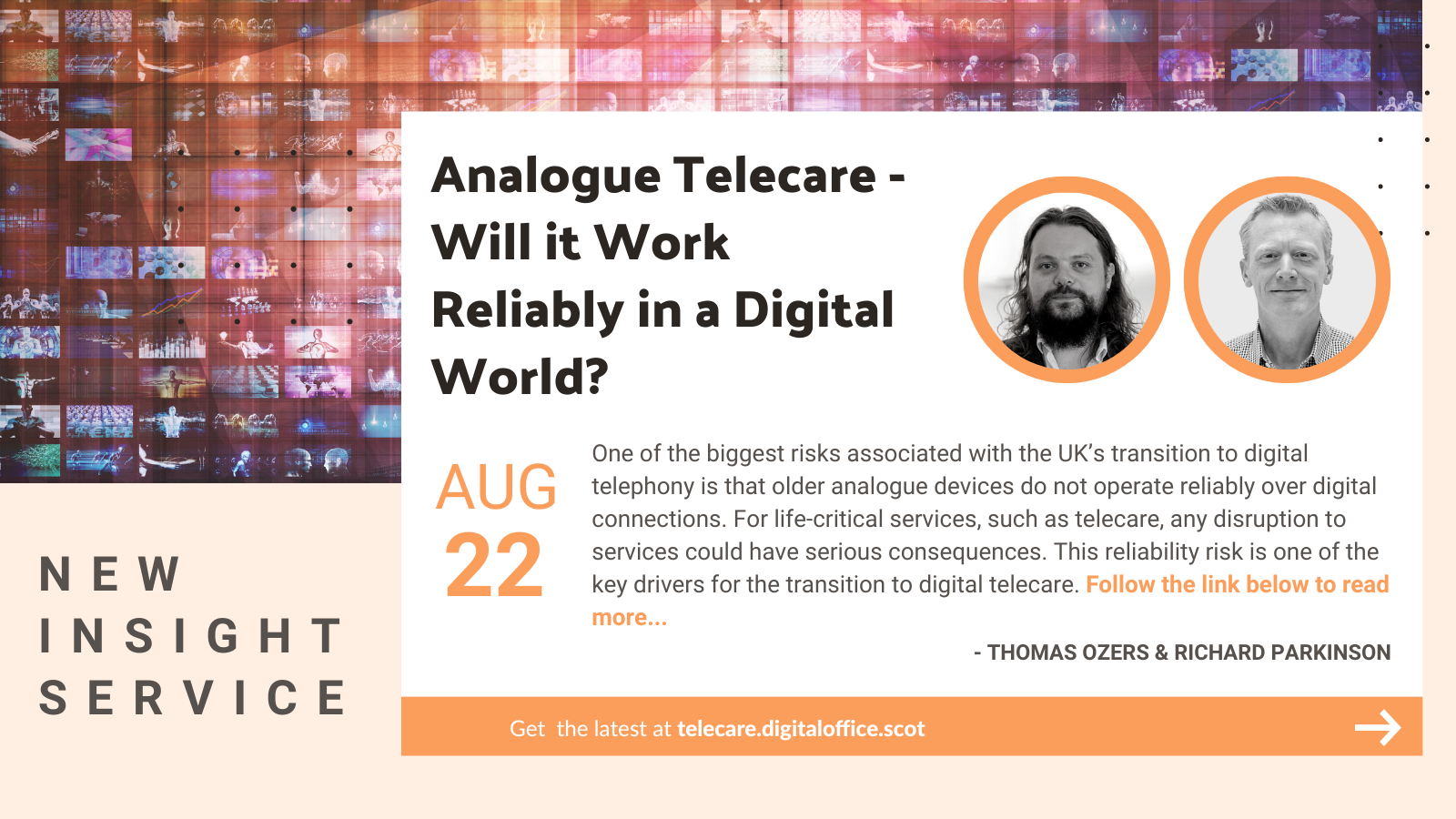 Analogue Telecare - Will it Work Reliably in a Digital World?