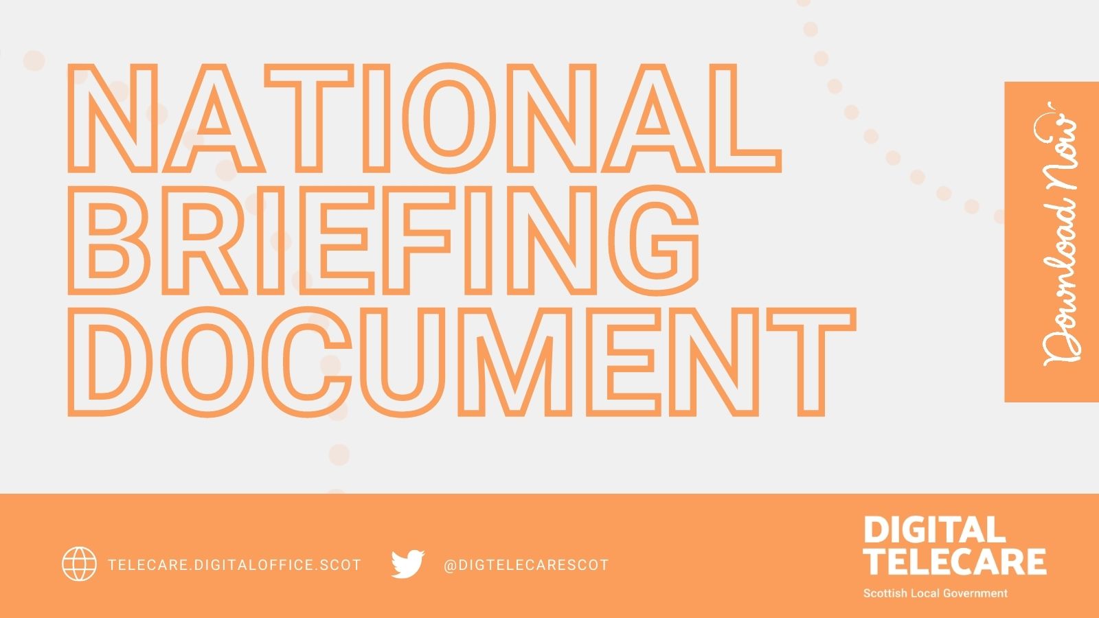 LAUNCH OF THE NATIONAL BRIEFING DOCUMENT